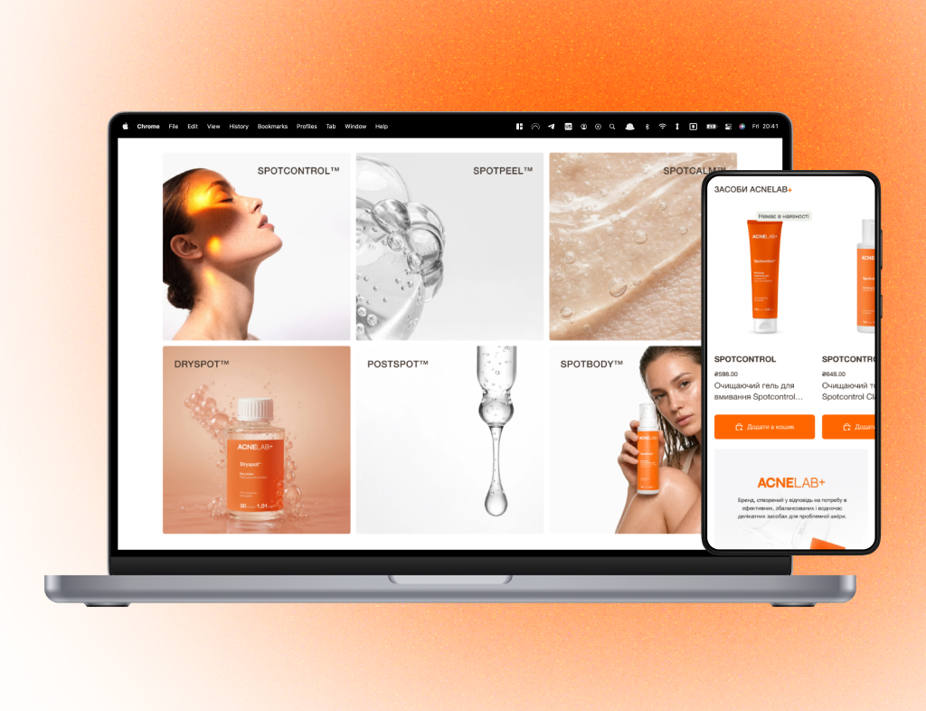 Acnelab Shopify store